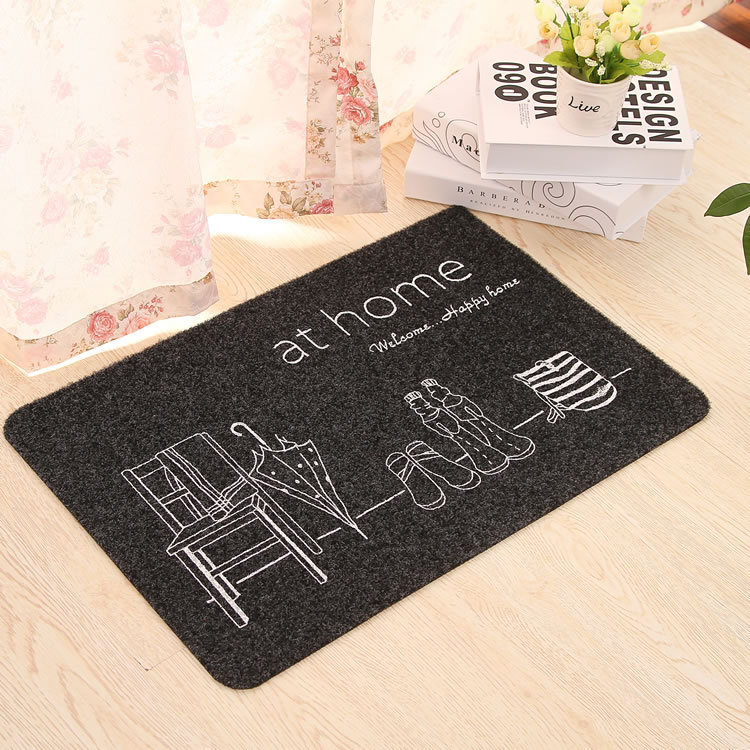 Polyester Non Slip Door Mats DL-PY03
