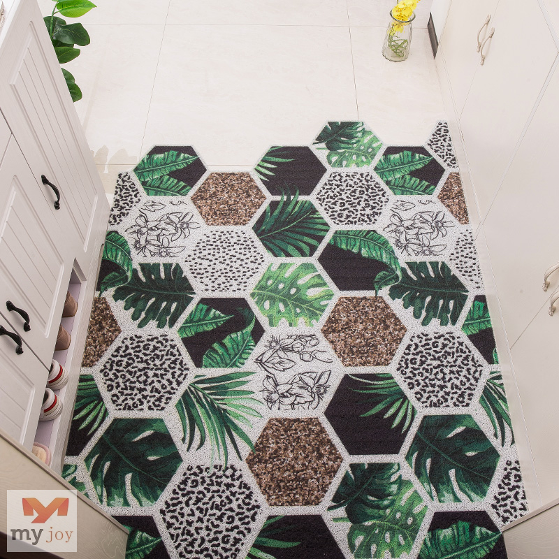 Bathroom floor mats non slip waterproof tpe floor mat PVC large doormat for entrance way